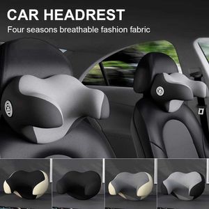 Appui-tête de voiture Mousse à mémoire Oreiller de cou de voiture Appui-tête réglable Appui-tête 3D Oreiller de voyage Support de cou Support Housses de siège