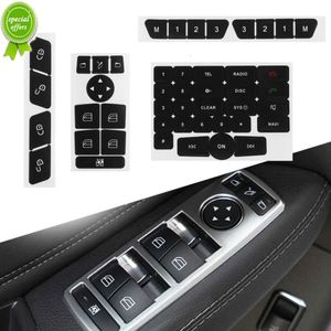 Nieuwe Auto-interieur Knop Reparatie Decal Sticker Trim Accessoires voor Mercedes Benz GLK350 C Klasse CLS C218 SLK W172 W204 W212 W218 W207