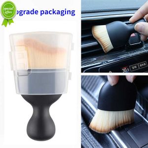 New Car Interior Cleaning Tool Air Conditioner Air Outlet Cleaning Artifact Brush Car Brush Car Crevice Dust Removal Car Detailing