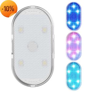 NIEUW AUTO -INTERIEUR LICHT AUTO DAK CEAFLING Leeslamp LED LED Auto Styling Night Light Mini USB Laad Auto Licht 5V Dome Signaallicht