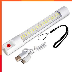 Nouvelle voiture intérieur Usb Led lumières de secours rechargeables lampes de Camping en plein air 8w pour voiture maison panne de courant lumière de travail