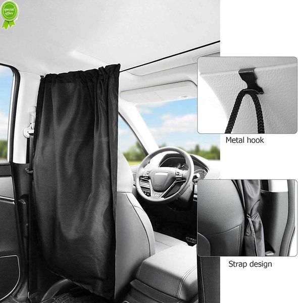 Nouveau rideau d'isolation de voiture rideau de Protection de cloison véhicule utilitaire climatisation pare-soleil rideau de confidentialité accessoires de voiture