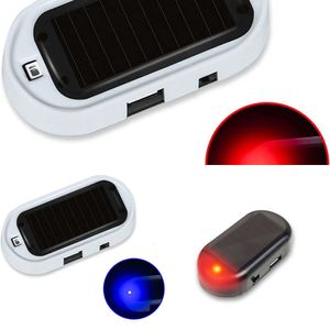 Nouvelle voiture LED Solar Fake Security Light Simuled Model Alarm ALARME SELLE SANS MON