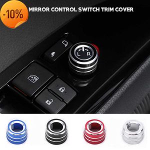 Nueva cubierta embellecedora para interruptor de Control de espejo de coche para Toyota 2019 Corolla Camry 70 GR YARiS Cross Esquire Noah Voxy Avalon Granvia Venza 2020