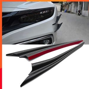 Nieuwe Auto Modificatie Onderdelen Universele Voorbumper Wing-type Wind Mes Auto Exterieur Producten Wind Blade Accessoires