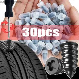 Nieuwe Auto Motor Vacuüm Bandenreparatie Nagels Vrachtwagen Scooter Fietsband Bandenreparatieset Tubeless Gereedschap Rubber Metalen Accessoires 10/30 stuks