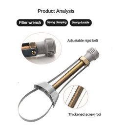 Nieuwe Auto Motor Moersleutel Handgereedschap Olie Metabolische Filter Verwijderen Reparatie Tool Wrench 60mm tot 120mm Verstelbare Diameter