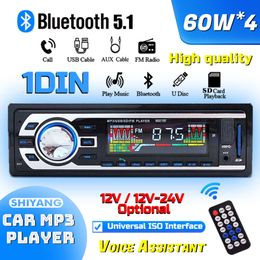 Nieuwe Auto Mp3 Speler Fm Radio Bluetooth Kaartlezer 12 V Of 24 V Selecteer Usb/Sd/Aux in Plaats Van Dvd Cd