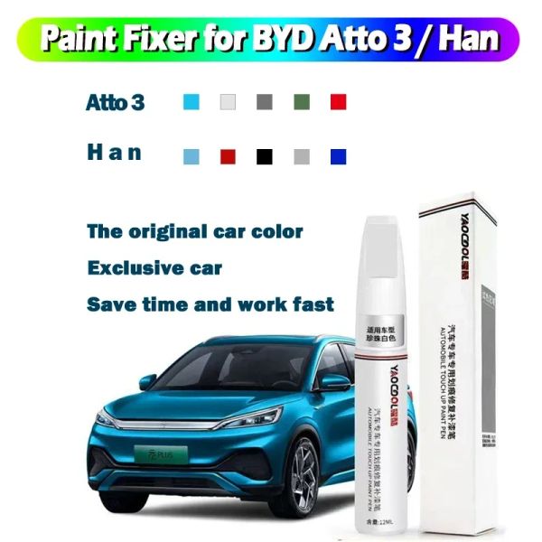 NOUVELLE CAR PEINTURE COMPACTION PENSE POUR BYD ATTO 3 HAN 2022 2023 PEINTURE RÉPARATION RÉPARATION ACCESSOIRES DE PEINT