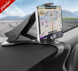Nouveau Support de téléphone de voiture Support réglable Max 6.5 pouces pour GPS pour téléphone portable Simulation HUD tableau de bord support de téléphone
