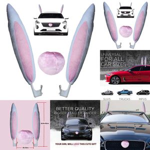 Nouveau Décorations de lapin de voiture, toit de fenêtre pour coccinelle Golf Audi Q3 A3 S3 8V MINI