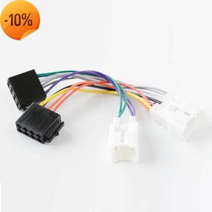 Nuevo Cable de enchufe de arnés de cableado de Radio de coche conector de cableado de adaptador ISO estéreo automático para Toyota Lexus MR2 Land Cruiser RAV4 Solara Yaris