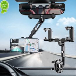 Neue Auto Rückspiegel Telefon Halter Einstellbare Telefon Halter Halterung für Handy GPS Unterstützung Stehen Automobil Innen Zubehör