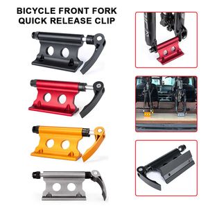 Nieuwe Autodak MTB Bike Rack Quick-release Vork Installatie Mount Houder Lock Truck Cycle Mount Bracket Rack Block Fietsaccessoire