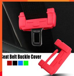 Nieuwe Autogordel Gesp Clip Cover Protector Siliconen Interieur Knop Case Anti-kras Covers Automobile Safebelt Accessoires