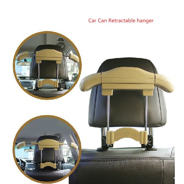 Nuevo Perchero para asiento de coche, soporte para trajes de ropa, organizador, soporte de montaje, accesorios de Interior de coche, suministros, artículos de engranaje, productos