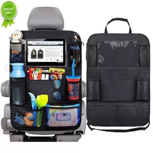 Multifunctional Car Seat Organizer with Multi-Pocket and Tablet Holder, Car Interior Accessory Organizer