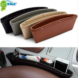 Nouveaux sièges de voiture Gap sac étui sac de rangement organisateur de voiture en cuir artificiel poche fente rangement poche porte-gobelet accessoires de voiture