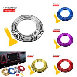 NOUVEAU STOILLATION UNIFICALE 5MPCS DIY MOULLION INTÉRIEUR BIVES DE TRIPONS AUTO ACCESSOIRES AUTO DÉCINIR DES PORT