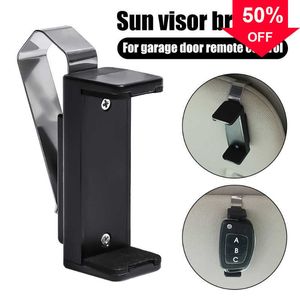 Nieuwe Auto Zonneklep Clip Afstandsbediening Beugel Poort Afstandsbediening Universele Opener Snelle Installatie Houder voor Garagedeur Auto Sleutelhanger