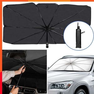 Nuevo Parasol para coche, sombrilla para ventana delantera de coche, cubierta parasol para coche, accesorios de protección para parabrisas de coche