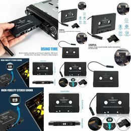 Nieuwe autobandaudio smartphone Bluetooth-compatibele stereoadapter Bluetooth Cassette Aux Universa K5h3 Nieuw