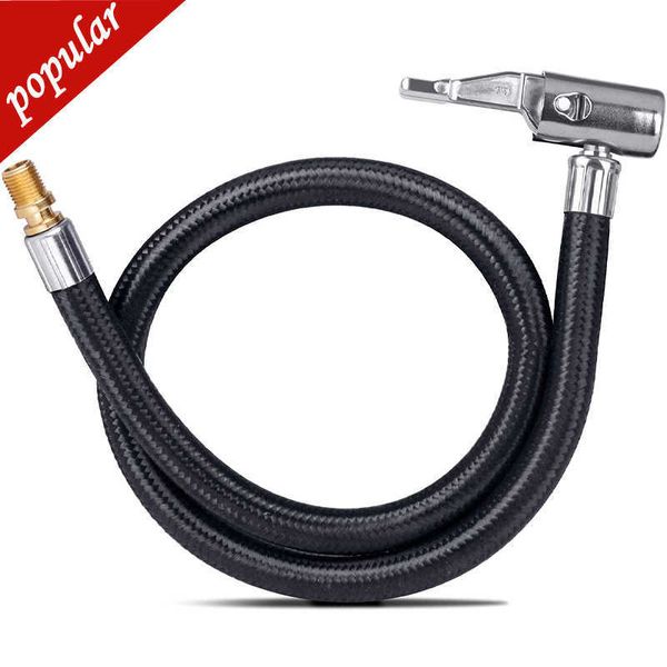 Nouveau tuyau de gonflage de pneu de voiture adaptateur de tube d'extension de pompe à air gonflable connexion de pneu de torsion mandrin d'air de verrouillage pour moto de vélo