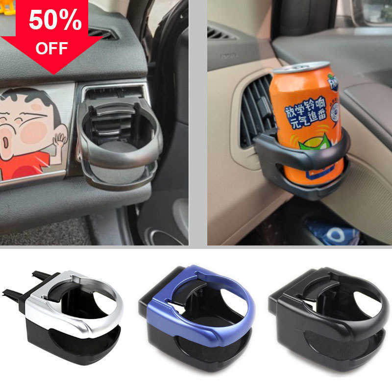 Ny bilbil Drink Water Cup Bottle Can Holder Door Mount Stand AshTray Bracket Outlet Air Vent Holders Universal Cup Holder