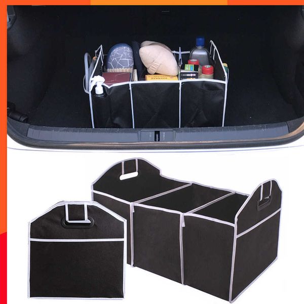 Nouveau coffre de voiture organisateur coffre de voiture boîte de rangement Extra Large pliable organisateur Auto rangement rangement multi-poches organisateur