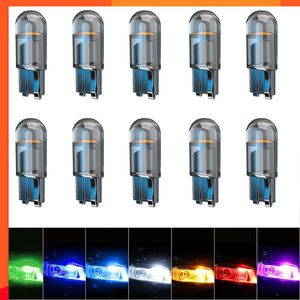 Nieuwe auto W5W LED 168 194 T10 CANBUS GLAS COB 6000K Leeskoepel Lamp marker Wedge Parkeerkenteken Licht DRL Bulb 12V Wit Rood