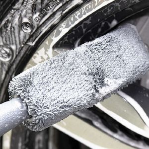 Nuevo cepillo de lavado de coches, cepillo de microfibra para llantas de ruedas, eliminador de polvo para maletero de motocicleta, herramienta de limpieza detallada, herramientas de limpieza de coche