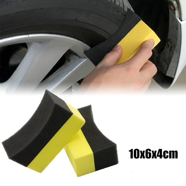 Nouvelle voiture roue nettoyage éponge pneu lavage essuie-glace eau aspiration éponge tampon cire polissage pneu brosses outils lavage de voiture accessoires en gros