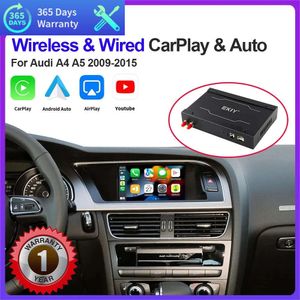Interface Apple CarPlay sans fil pour Audi A4 A5 Q5 2009 – 2015, avec lien miroir, Android Auto, fonctions AirPlay, nouvelle collection