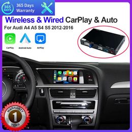 Nieuwe Auto Draadloze CarPlay Android Auto Interface Voor Audi S4 S5 A4 A5 2010-2016 Met Spiegel Link airPlay Auto Speelfuncties