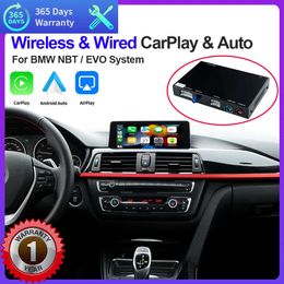 Nieuwe Auto Draadloze CarPlay Voor BMW NBT EVO 3 Serie 2013-2016 Voor Linux Systeem Met Android Auto spiegel Link AirPlay Auto Spelen