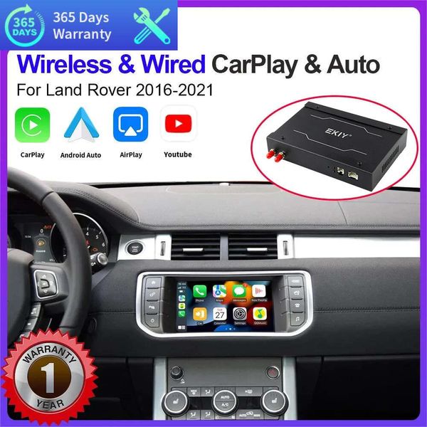 Carplay sans fil pour Land Rover/Range Rover/Evoque/Discovery 2016 – 2021, Interface Android Auto, lien miroir, AirPlay, nouvelle collection