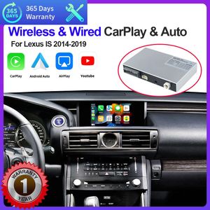 Nouveau Module CarPlay sans fil pour Lexus IS 2014 – 2019, avec Android Auto Mirror Link, fonctions AirPlay, voix Siri, nouveau