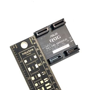 Nieuwe kaart SLI Bridge PCI-E Graphics Connector 2 Way Soft 3way 4way Hard Bridge Card voor videographics-kaart