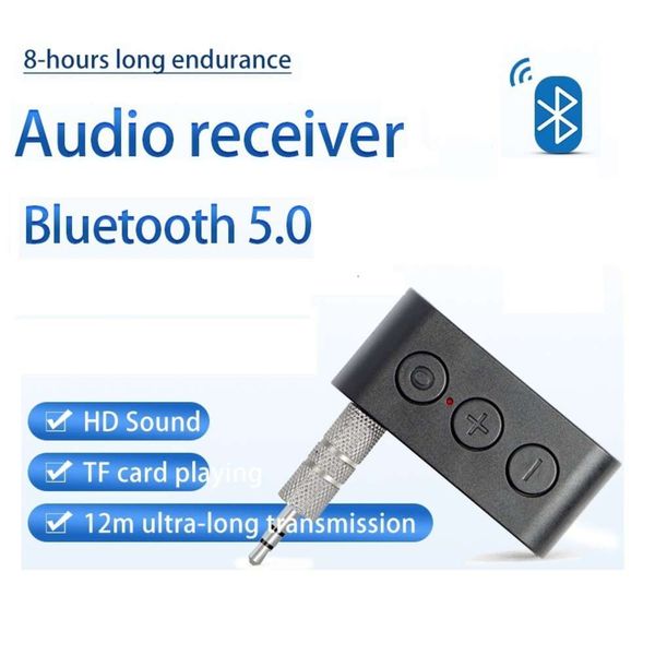 Nouvelle carte TF3.5AUX récepteur adaptateur 5.0 stéréo voiture Bluetooth Stick