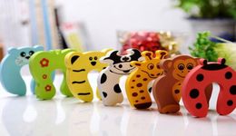 NOUVEAU CATRE ENFANT KIDS Baby Animal Cartoon Jammers Stop Door Stopper Holder Lock Sénalisation Finger 7 Styles3098990