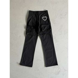Nouveau Pantalon Cargo Carsicko pantalon de travail détachable de Style américain avec plusieurs poches Hip-hop Street étiquette de mode en plein air