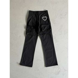 Nieuwe Carsicko Cargo Pants American Style Detachable Work Pants met meerdere zakken Hip-Hop Street Outdoor Fashion Label