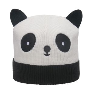 Nouveau dessin animé Animal Panda Cap Kawaii Unisexe Fashion Woolen Cap tricot Pulluver Chapeau chaud Accessoires d'hiver automne
