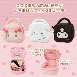 Nueva bolsa de maquillaje de dibujos animados Meilody kunomi, Mini bolsa de almacenamiento portátil para lápiz labial