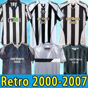 Nieuwe kasteel Shearer Retro voetbalshirts Home As Asprilla Barnes Pearce Batty United Rush Vintage Classic Football Shirt 00 01 02 03 04 05 06 06 07 2000 2001 2002 2005 NUFC