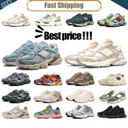 Nuevos zapatos de diseñador casual 9060 HOMBRES Mujeres zapatillas de saltilla marina Sea Grey Green Entrenadores para hombres 9060S Trail Running Shoe Esay Matching Spring Summer 2024