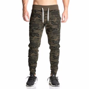 Nouveau Pantalon de survêtement ajusté décontracté Camouflage hommes sport Joggers pantalons de survêtement élastiques pantalons de survêtement de musculation