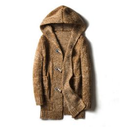 Nieuwe Casual Jacket Sweater Jas Hip Hop 5XL Top Mode Warmer Winter Kleding Jassen Herfst Cool Button Jassen Streetwear