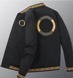 Nueva chaqueta informal de la chaqueta para hombres gorras de diseño de lujo chaqueta de bombardero de alta calidad