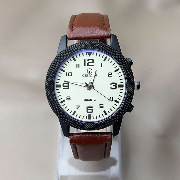 Nouveau décontracté nuit lueur minimaliste numérique hommes Quartz suisse mode montre militaire